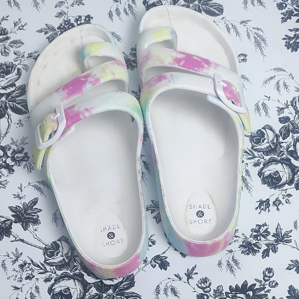 Shade & Shore Women's‎ Tie-Dye Sandals